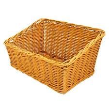 Natural Polywicker Slant Basket (480 x 340 x 165mm) (Ea)