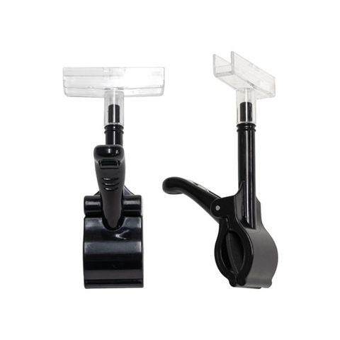 Thumb Clamp With SignageFrame Clip 140mm