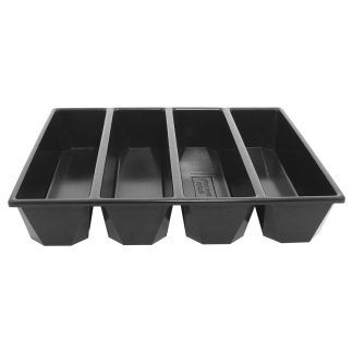 4 Channel Tub (410 x 510 x 90mm) (Ea)