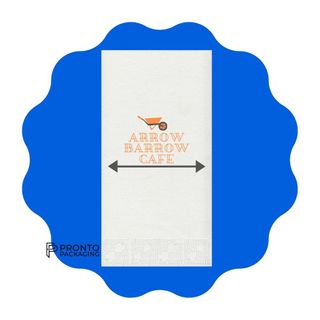 Custom Napkin 2Ply Dinner White GT Fold 2 Colour