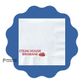 Custom White Lunch Napkin