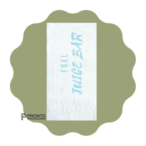 Custom White GT Lunch Napkin