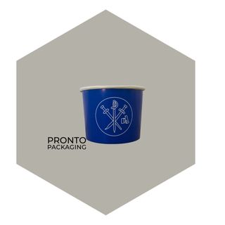 Custom Printed 3oz Ice Cream Cup - 1 colour