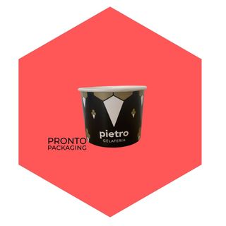 Custom Printed 3oz Ice Cream Cup - 2 colour