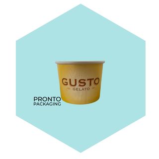 Custom Printed 3oz Ice Cream Cup - 3 colour