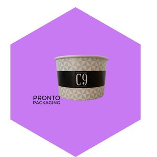 Custom Printed 5oz Ice Cream Cup - 2 colour