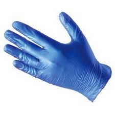 Extra-Large Blue Powder Free Vinyl Glove (Qty: 100)
