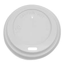 White Coffee Lid To Suit 80mm Cups Qty: 1000)