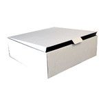 1/4 Slab Corrugated Cake Box (Qty: 25) (433 x 216 x 115mm)