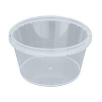 480ml Locksafe Container (Qty: 500) (90 x 55 x 110mm)