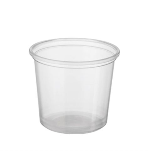 Castaway Clear Container Round 150ml