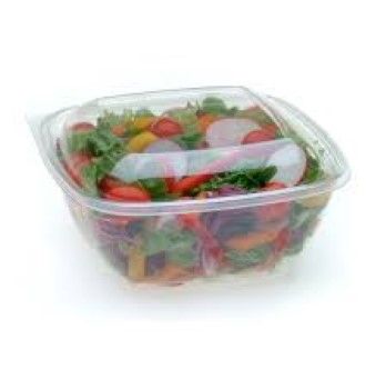 Clear 750ml Square Tub (Qty: 150)