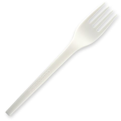 6.5" PLA Fork - 100% BioPlastic