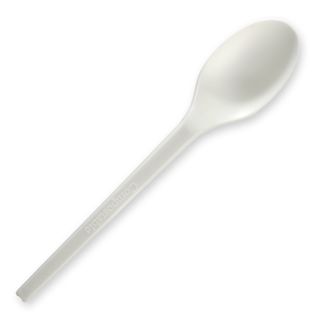 6.5" BioPlastic PLA Spoon (Qty: 50)