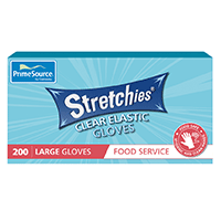 Large Disposable PE Gloves Powder Free (Qty: 200)