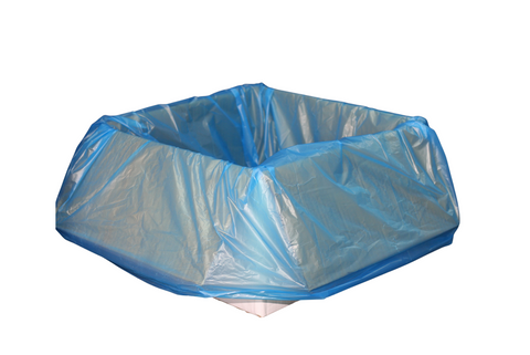 Blue Plastic Carton Liners (630 x 600 + 380)