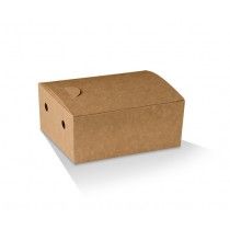 Brown Snack Box Junior (130 x 100 x 57mm) (Qty: 250)