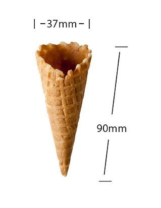 Mini Waffle Cone (Qty: 216)