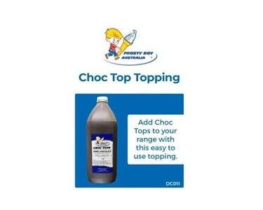 Dark Chocolate Choc Tops 4kg Bottle