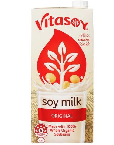 Vitasoy Soy Milk Dark Creamy Original 1L x 12