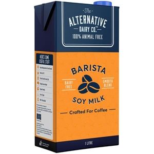 1L The Alternative Diary Co - Soy Barista (12 x 1L Cartons)