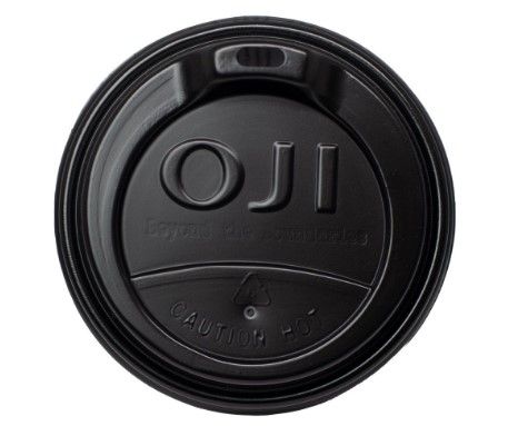 Black Spout Lids to suit 90mm Cups (Qty: 1000)