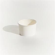 3oz White Truly Eco Ice Cream Cups (Qty: 1000)