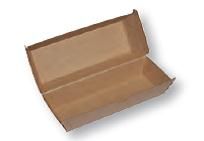 Brown Kraft Cardboard Hot Dog Box Clam (Qty: 200) (208 x 70 x 75mm)