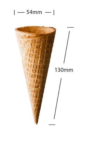 Flat Top Cone No. 7 (54 x 130mm) (Qty: 312)