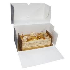 Cake Box 8" x 5" x 5.5" (Qty: 100) (200 x 127 x 140mm)