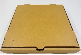 11" Plain Brown Pizza Box (Qty: 75)