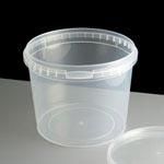 565ml Clear Tamper Evident Container (Qty: 500)