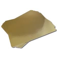 Gold Foil Fish/Deli Boards (214 X 150mm) (Qty: 125)