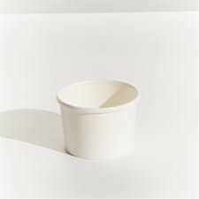 5oz White Truly Eco Ice Cream Cups (Qty: 1000)
