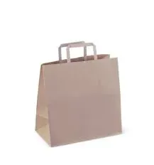 Paper Carry Flat Fold Handle #5 - (Qty:250)(280 x 275 x 150mm)