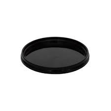 Black Lids to Suit 69mm Diameter Tamper Evident Containers (Qty: 4800)