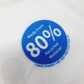 80% Recycled Medium White Singlet Bags (470 x 255 x 125mm) (Qty: 9kg)