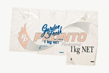 1kg Vented Plastic Bag Printed "Garden Fresh" (Qty: 1000) (325 x 200mm)