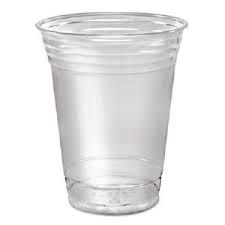 225ml (8oz) PET Clear Plastic Cups (Qty: 1000)
