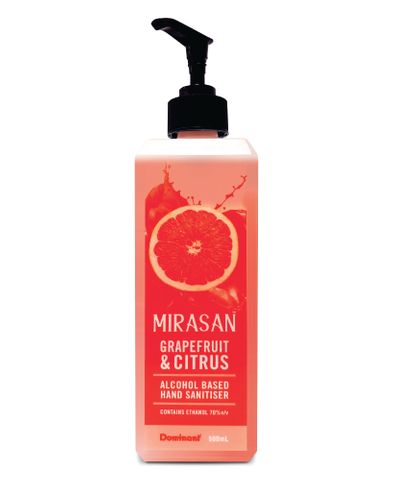 Mirasan Grapefruit & Citrus Hand Sanitiser (500ml)