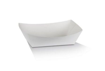 Cardboard Tray #4 White (170x95x55mm) (Qty:400)