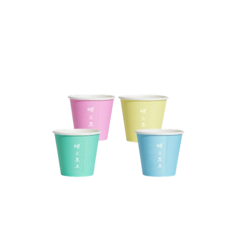 4oz Single Wall Pastel Eco Coffee Cup(Qty:1000)