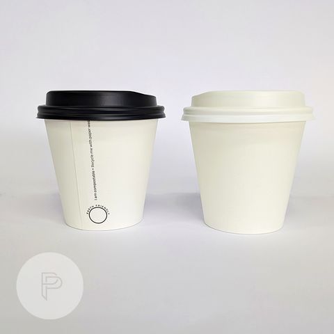 Aqueous 8oz Coffee Cup White 90mm Uni(Qty:1000)