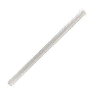 3Ply Paper Jumbo Straws White(Qty:2500)