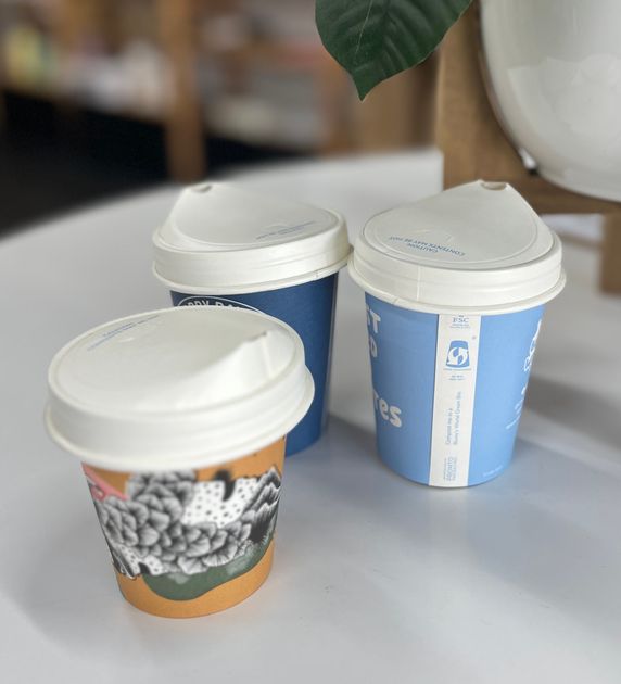 Truly Eco Paper Sipper Lids (Size: 80mm) (Qty:1000)