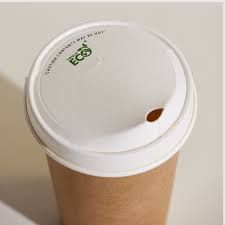 Truly Eco Paper Sipper Lids (Size: 80mm) (Qty:1000)