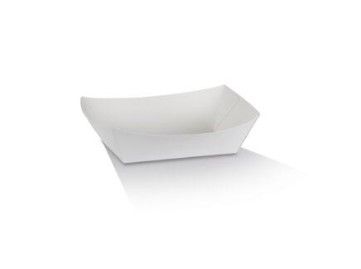 #1 Extra Small Cardboard Tray White (90x55x35) (Qty: 1000)