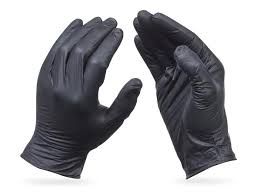 Black Nitrile Gloves Extra Large Nitrile Gloves(Qty:100)