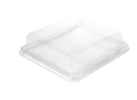 Cake Slab Square- CLR Square Lid SM BX-NU-4-LID (Qty:400)