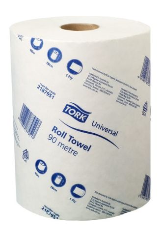 Tork Universal Roll Towel 90M /Single(Qty:16)